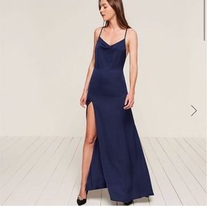 Reformation Terraza Dress Blue Size 4